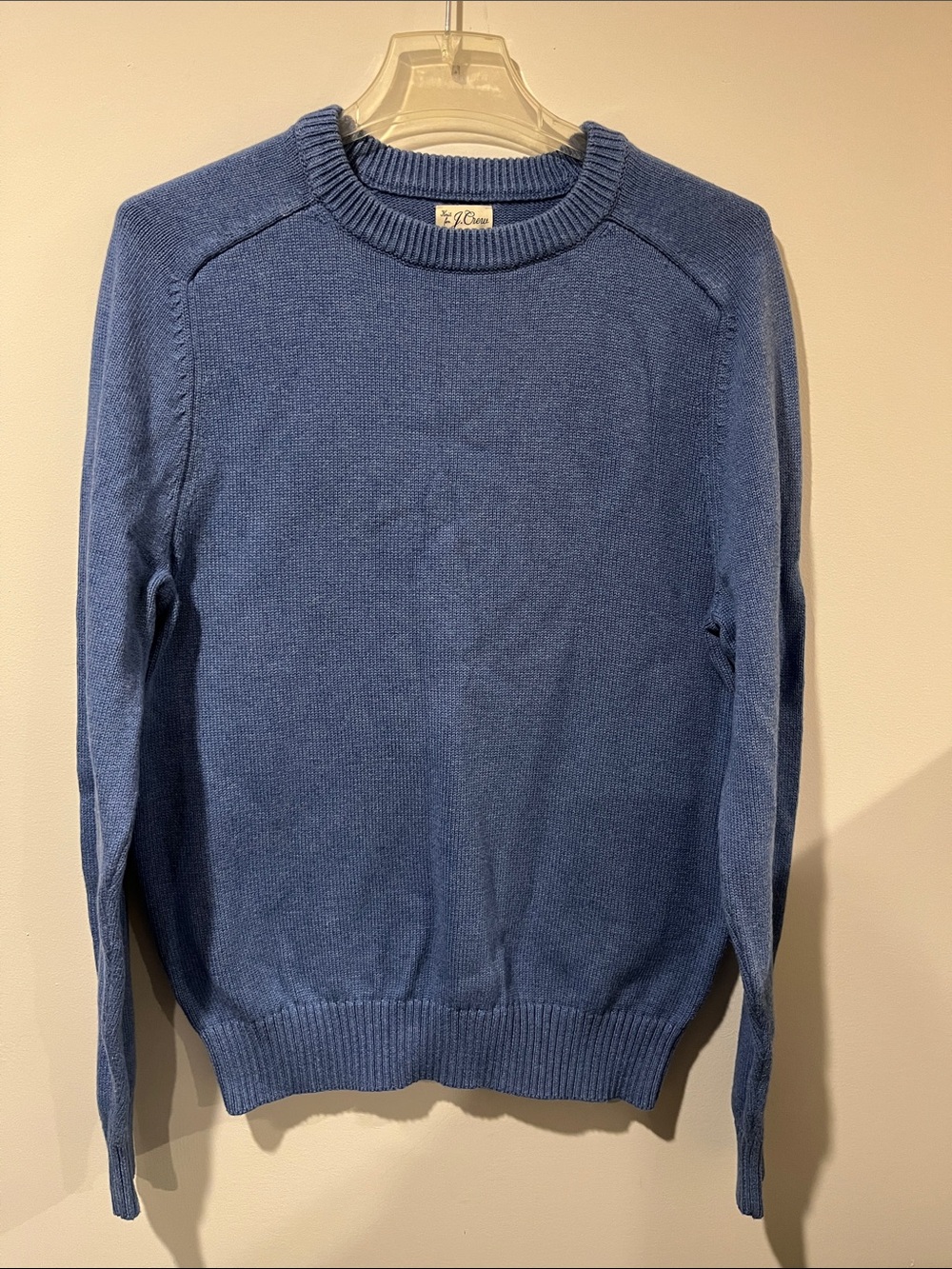 J. Crew unisex Crewneck Sweater in Dusty Blue/medium